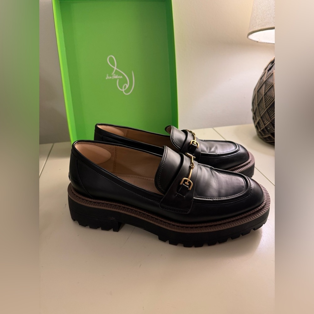 Sam Edelman Laurs Lug Sole Loafer Black